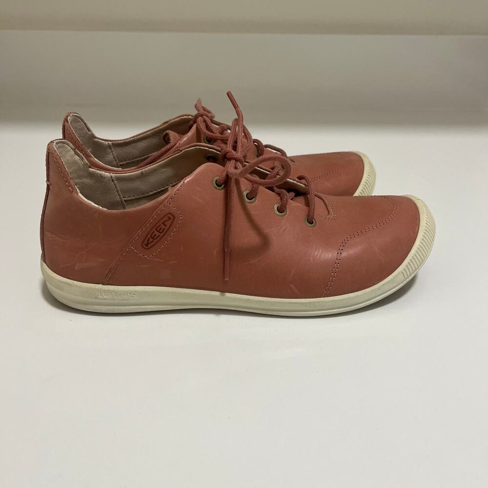 KEEN Women's Lorelai 2 Leather Casual Sneaker Size 7‎